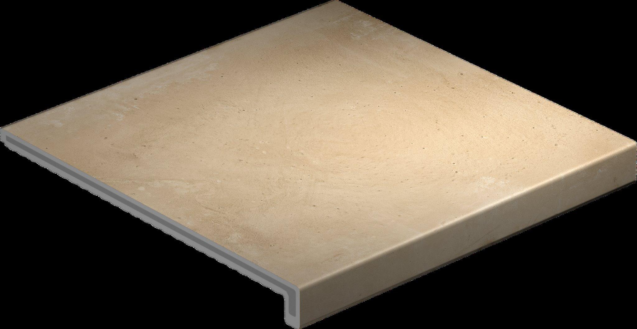 PeldaÑo ExtruÍdo Recto Greda Beige antislip 33,3x33,3