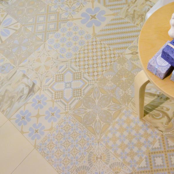 1900 Tassel Crema 20x20