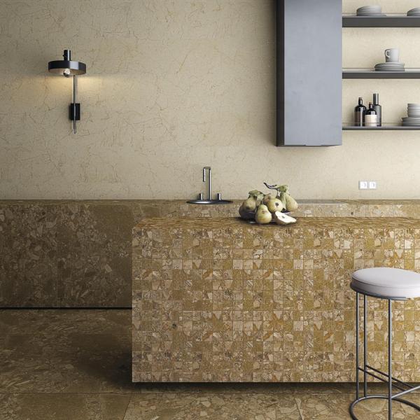 A1002 Brown Wash Cream Oasis Brown Wash Mosaic
