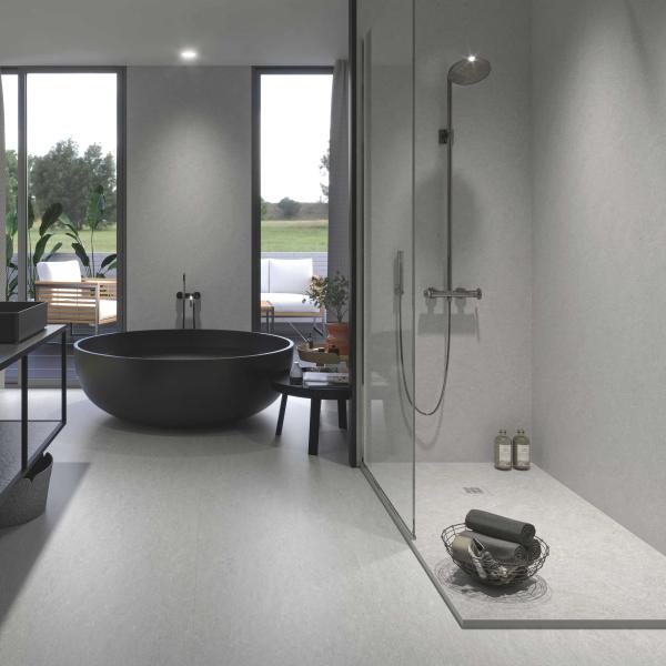 AMBIENTE VERTIGO LIGHT SPC FLOOR 60X120 REV VERTIGO LIGHT 120X260 BAÑO Result
