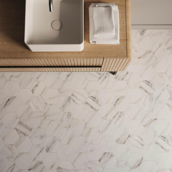 Ambiente QYMH2307BI48489 DUCALE CAT 24 DUCALE HEXA MATE SZ1