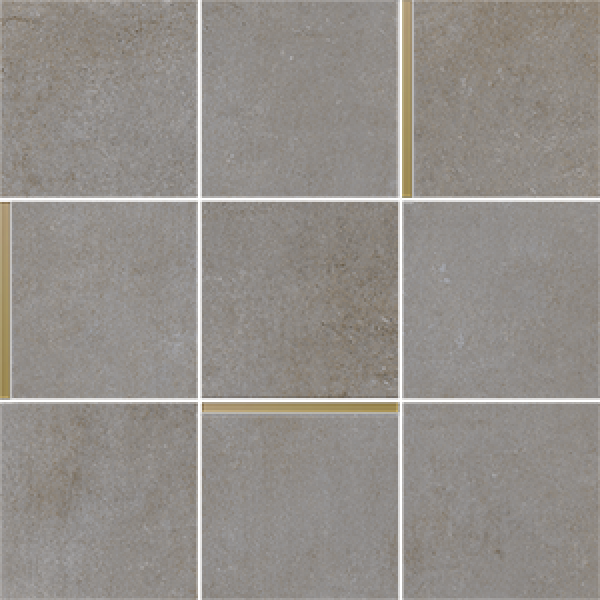 Avelin Mosaic Niquel   30x30 Cm
