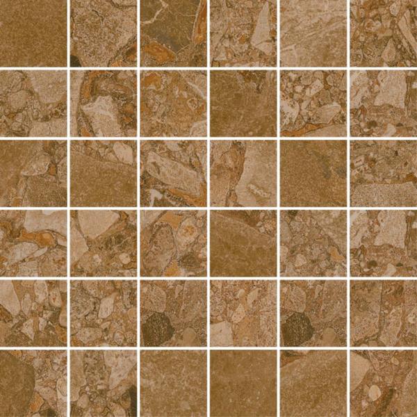 BROWN MOSAIC WASH 30X30