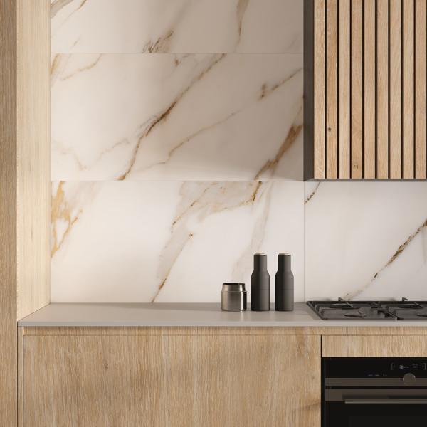 DETALLE CALACATTA GOLD COCINA
