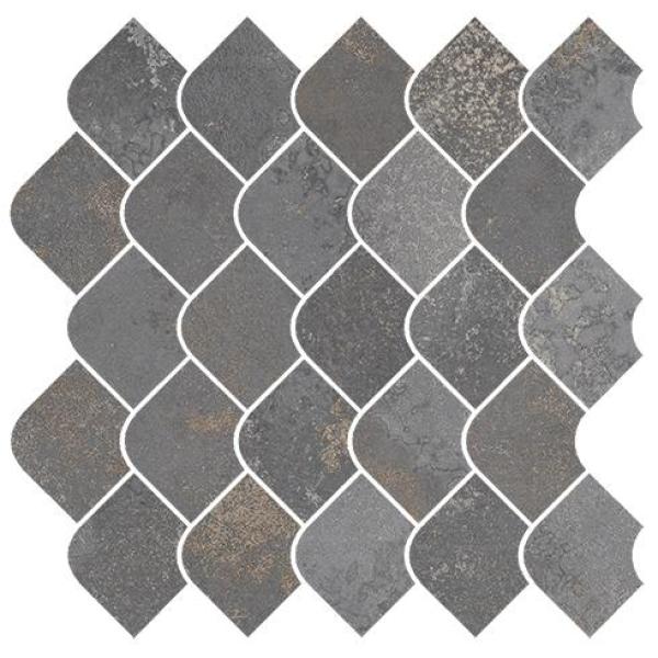 MOSAICO KORUBO NT GRAFITO 30X30 01