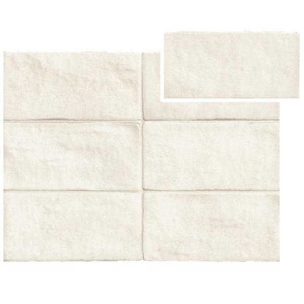 Natucer Fika Bianco 10x20