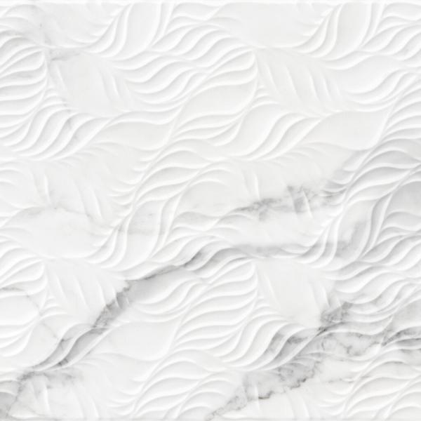 PR41002BI27584 300000000000047761 ANIMA LEAVES WHITE MATE 30x60 SZ6