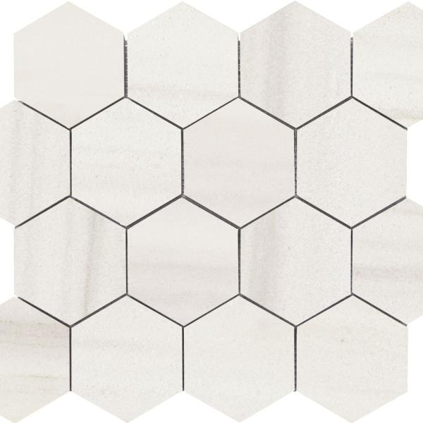 PR80344BI46174 300000000000063281 DOLOMITE HEXAGON LARGE IVORY PULIDO 28X33 5 SZ6