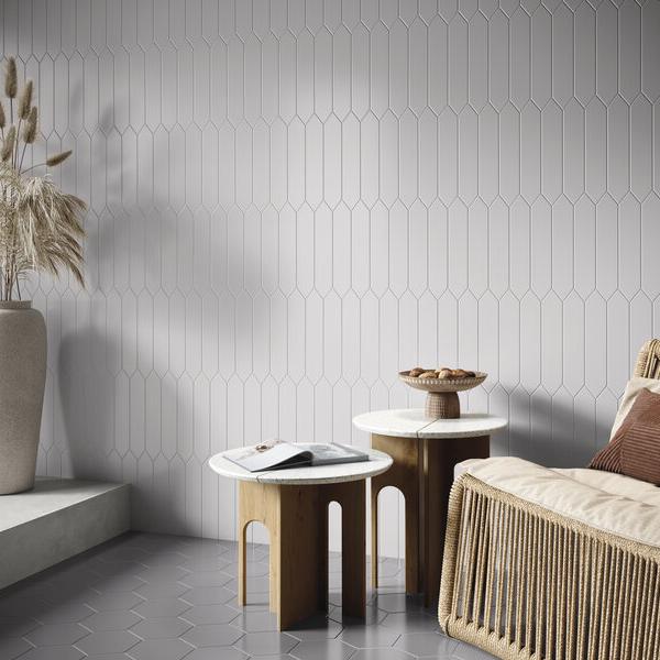 QYMH1020BI23233 TIMELESS 03 AMBIENTE PICKET TIMELESS WHITE 75X300 HEXAGON TIMELESS G SZ7