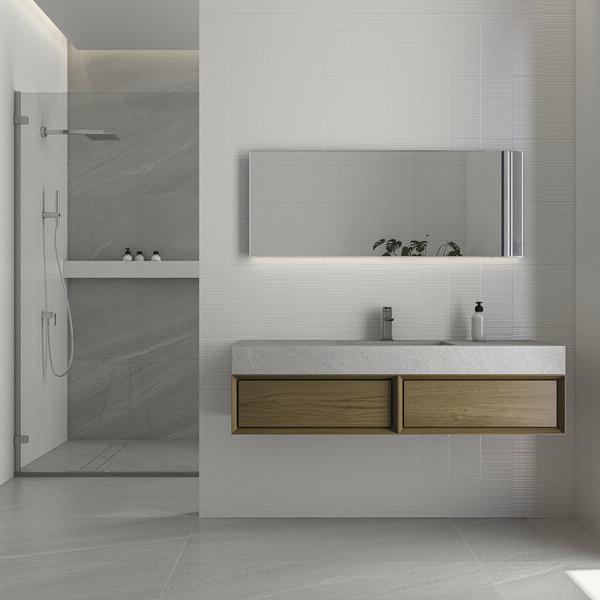 QYMH1197BI23132 PURE 12 AMBIENTE SECTION PURE MATE 30X60 PAV BURLINGTON PEARL 60X120 SZ7