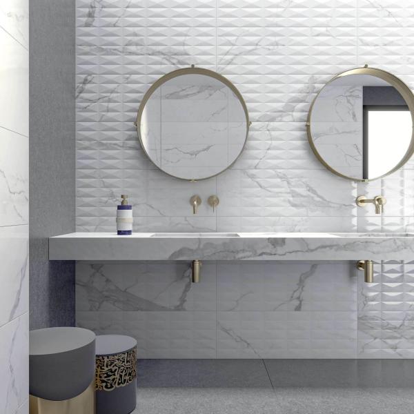 QYMH1396BI22525 ANIMA 05 AMBIENTE PYRAMID ANIMA 30X90 BRILLO GRANITE ANTRACITE 120X2 SZ1