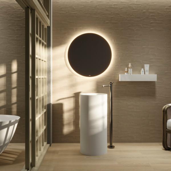QYMH2393BI50027 HARLEM 04 AMBIENTE HARLEM OCHRE 6X25 FREESTANDING SUNSHINE SMART SHE SZ3