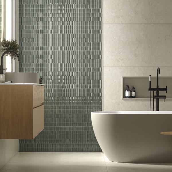 QYMH2531BI56621 VOLUME 07 AMBIENTE VOLUME SAGE 6X25 PAV REV CRONOS CREAM 60X120 HORN SZ8