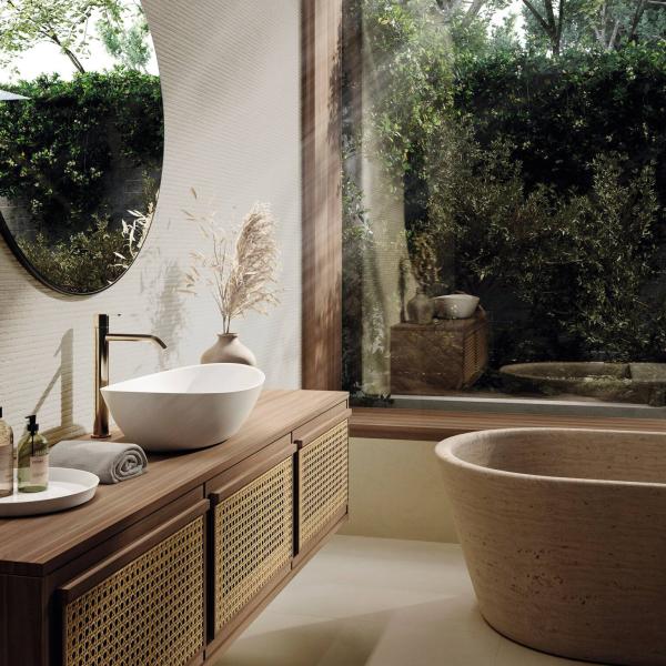 QYMH2576BI56590 ORIGIN 03 AMBIENTE ORIGIN TRACE CREAM 40X120 PAV ORIGIN CREAM 100X10 SZ8