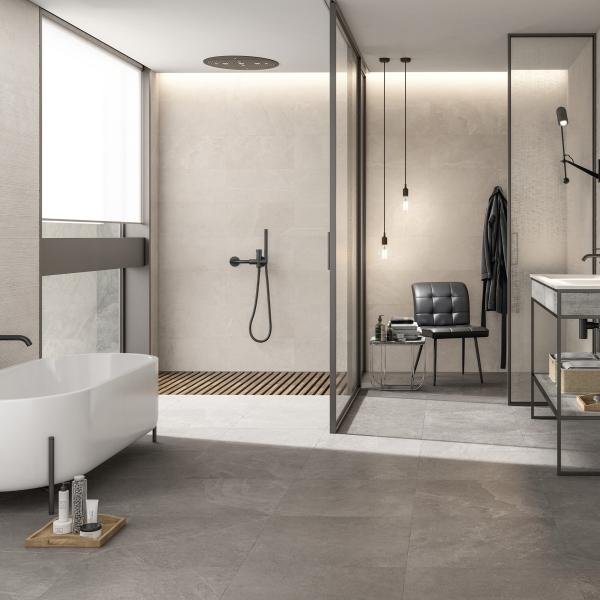 QYMH549BI7391 OVERLAND 06 AMBIENTE OVERLAND SAND 30x60 RELIEVE SAND PAV GREIGE 60x60 SZ1
