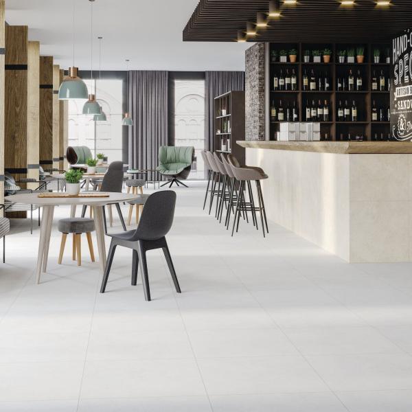 QYMH895BI8646 PULSAR SAND AMBIENTE PULSAR SAND 60X60 PAV PULSAR WHITE 60X60 CAFETERI SZ3