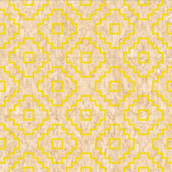 StrandSeriaki RNaturalAmarillo59,3x59,3Patchwork