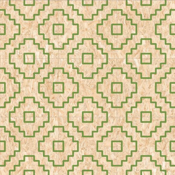 StrandSeriaki RNaturalVerde59,3x59,3Patchwork