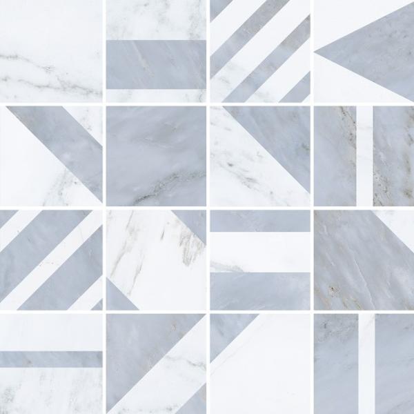 VelvetMosaico Geo Gris30x30