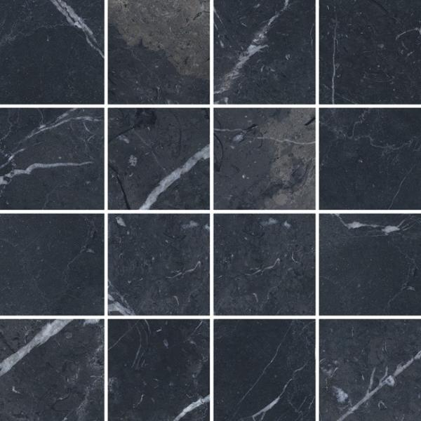 VelvetMosaico Negro30x30