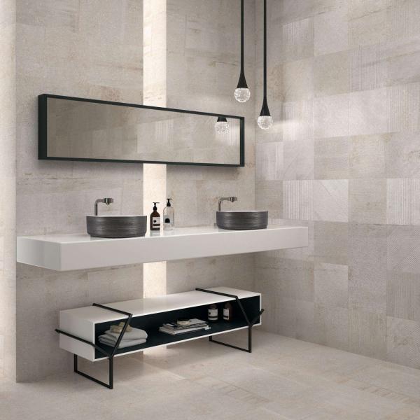 Amb Diurne Grey 30x90 60x60 Decor Eclat Grey 30x90 Lavabo Heller Duo 2000x (1)