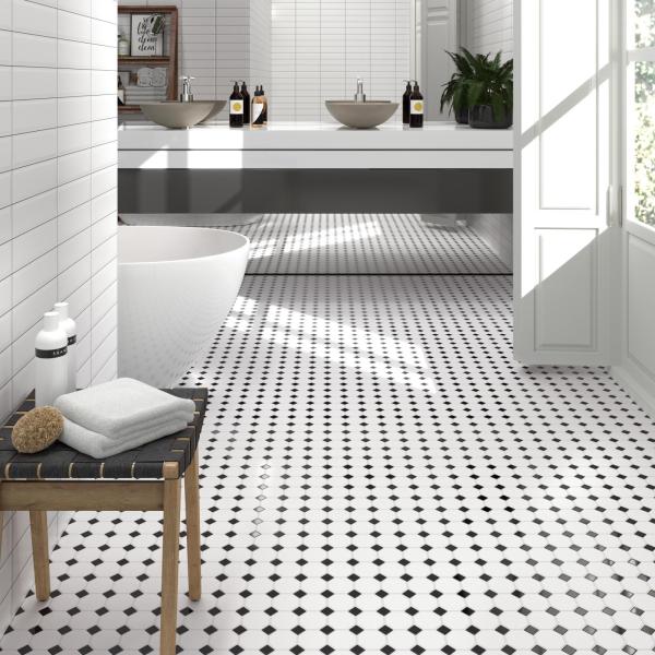Amb Oxford Black Metro Blanco Mate 75x30 2000x