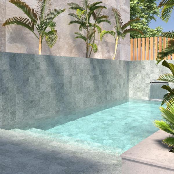 Amb Piscina Mijaran Verde Ardesia Chiara 60x120 2000x