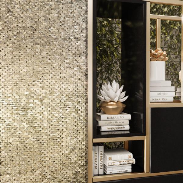 Det Diurne Oxido Mosaico Halley Gold 2000x