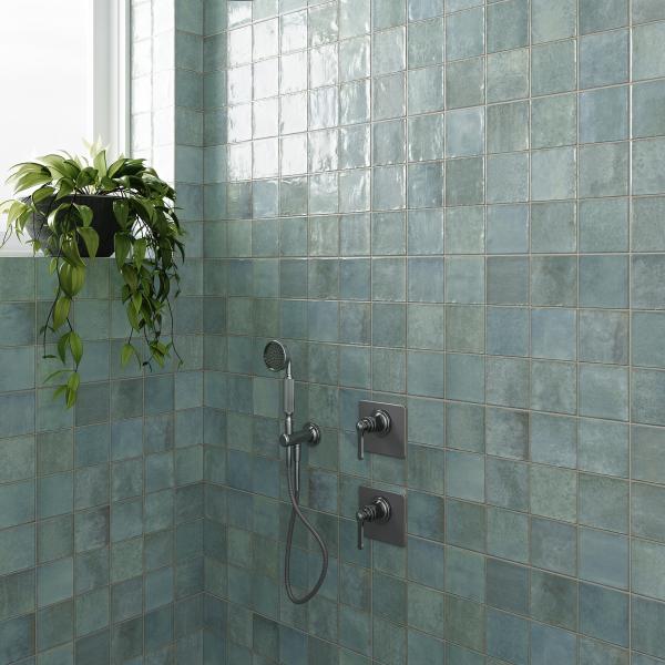 Gayafores Deco Amaris Green 32x62,5 Porcelain Tiles 4