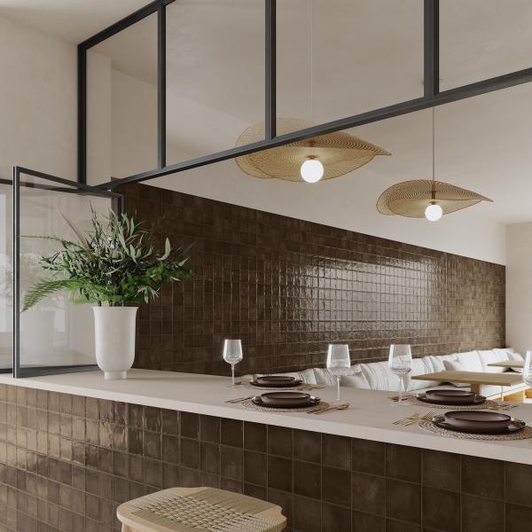 Gayafores Deco Amaris Plus Cocoa 32x62,5 Porcelain Tiles 3