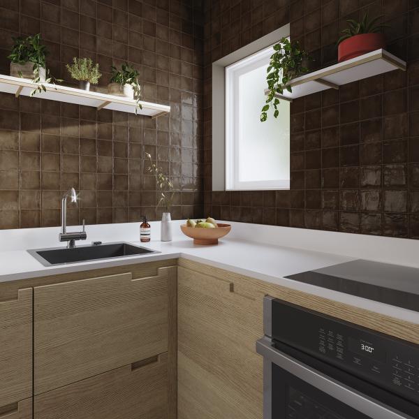 Gayafores Deco Amaris Plus Cocoa 32x62,5 Porcelain Tiles 6