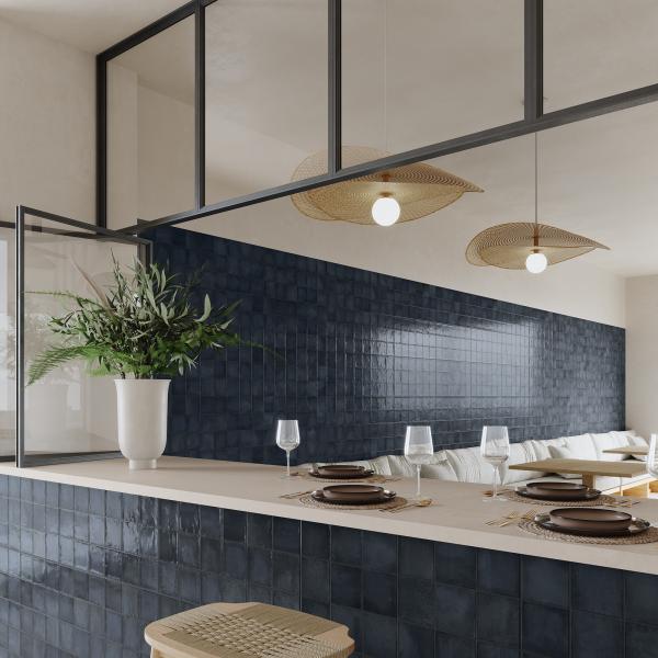 Gayafores Deco Amaris Plus Navy 32x62,5 Porcelain Tiles 3
