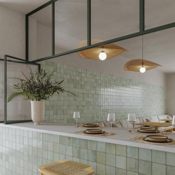 Gayafores Deco Amaris Salvia 32x62,5 Porcelain Tiles 3