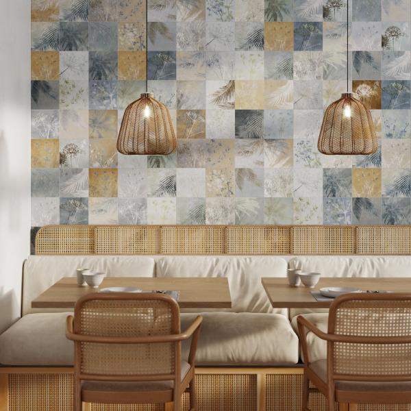 Gayafores Herbal Aqua Deco Porcelain Tiles 5