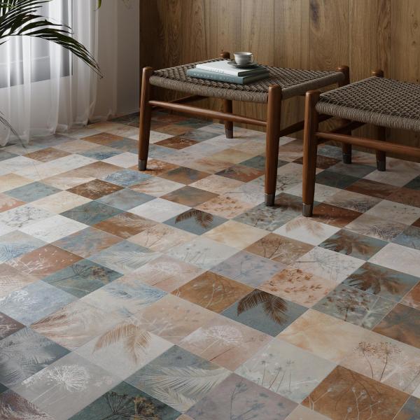 Gayafores Herbal Natural Deco Porcelain Tiles 4