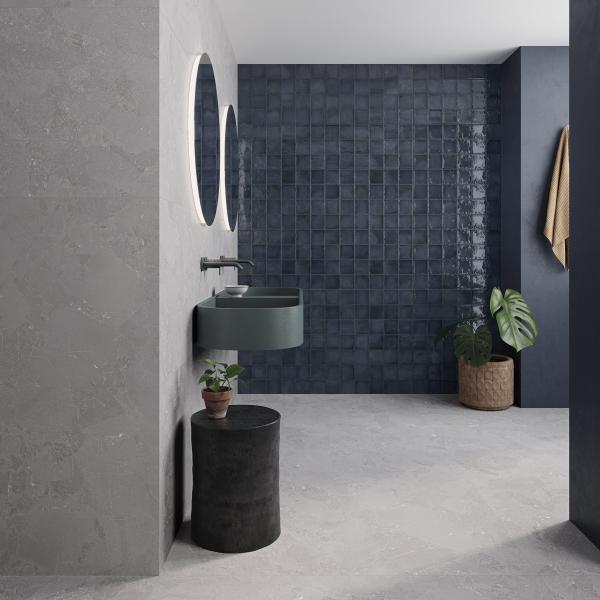 Gayafores Infinity Grey Urban Porcelain Tiles 3 Deco Amaris Plus Navy