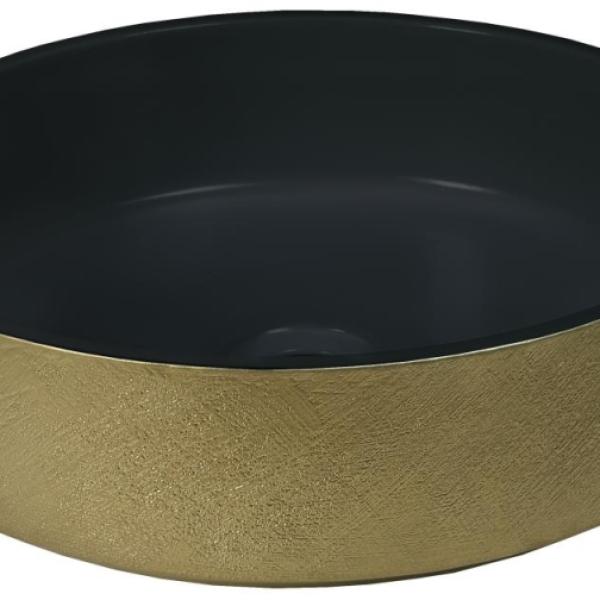 Lavabo Glam Black Gold 1000 Medium