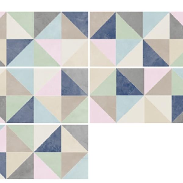 Ocean Decor Triangle Variedad Grafica